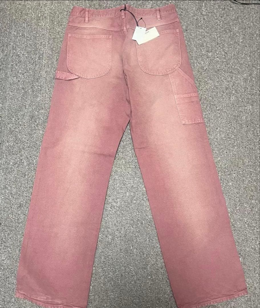 完売AURALEE PRODUCT DYED DUCK PAINTER PANT