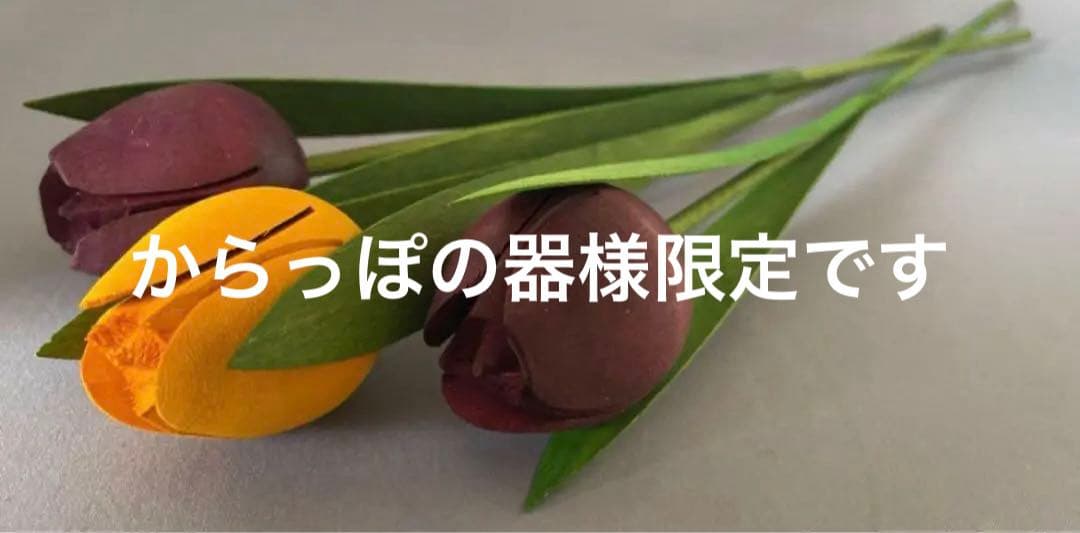 フィンランド 木製チューリップ切花タイプ20本