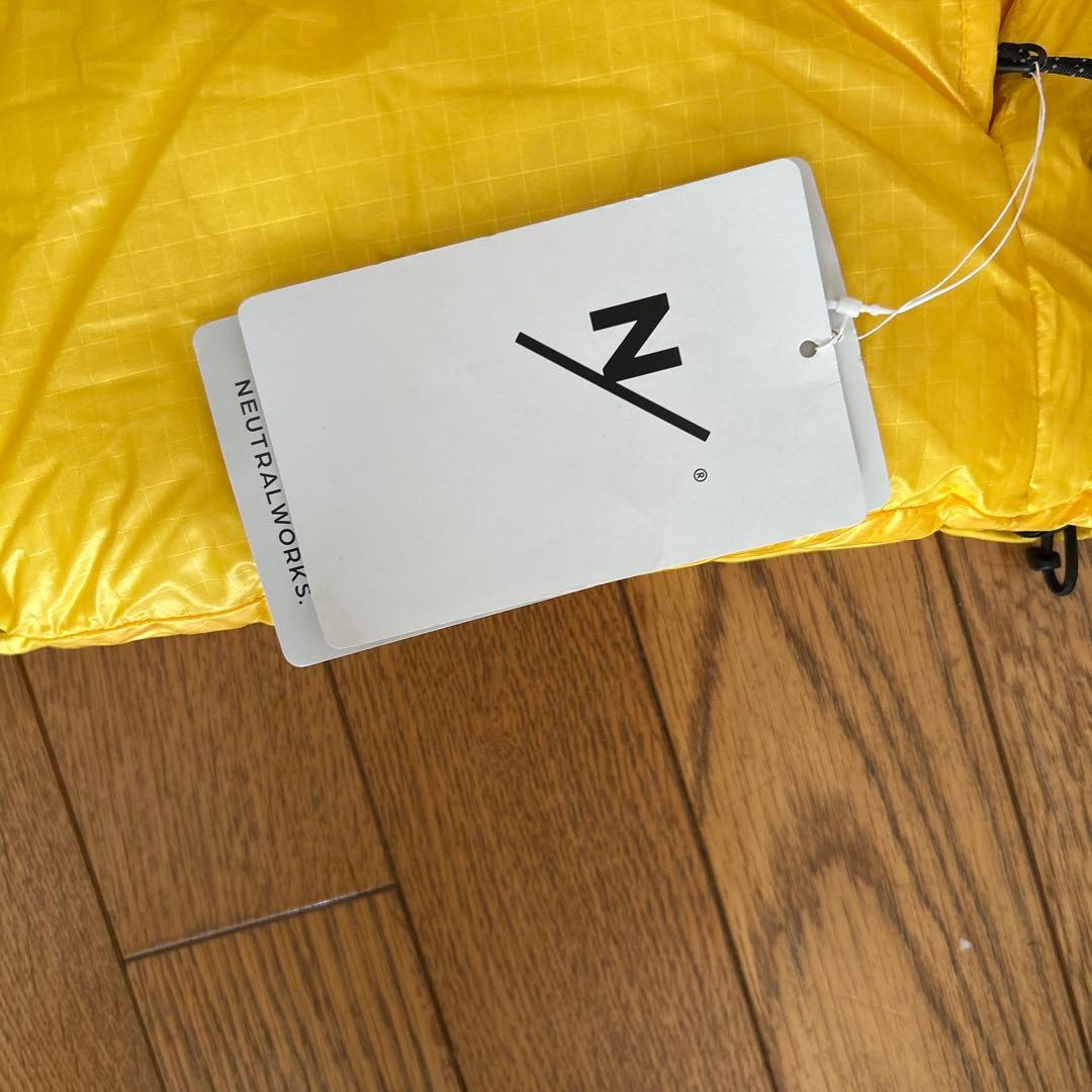 NEUTRALWORKS イエロー ダウンベスト　値下げ可