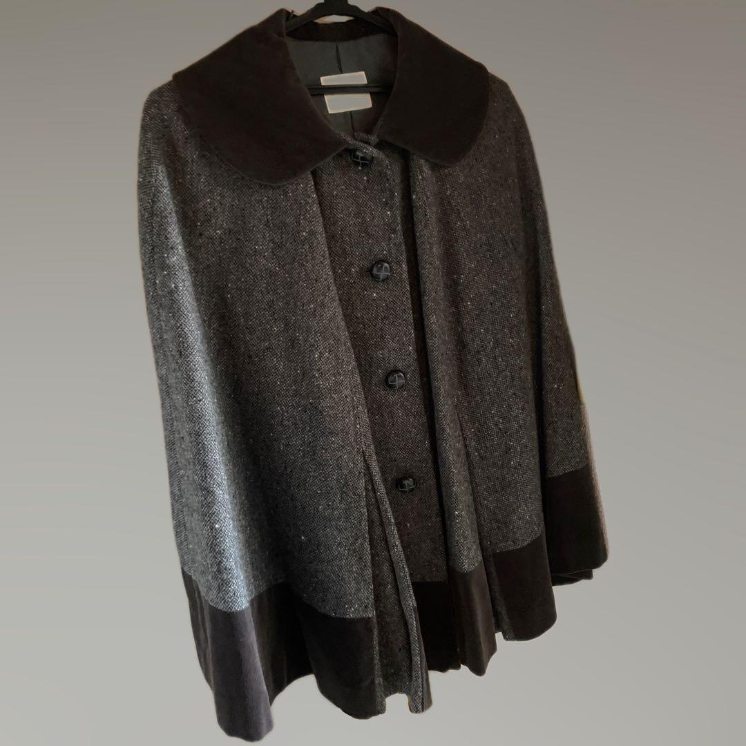 メタモルフォーゼ ファー襟付きマント