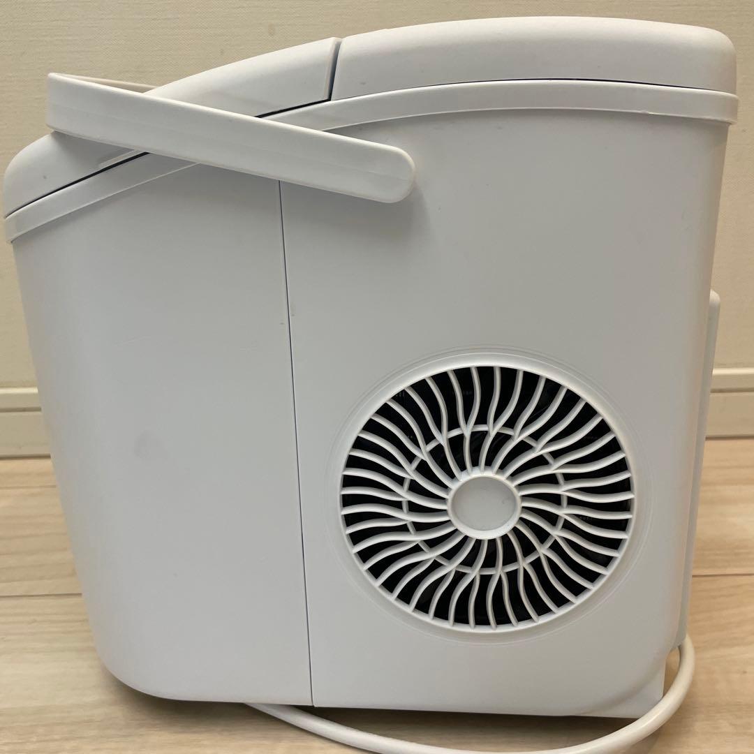 高速　コンパクト　製氷機　リブザ　氷製造機　　小型　白 アイスメーカー