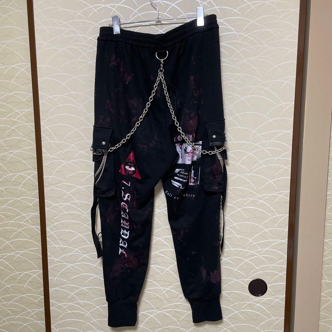 美品❗️レア❗️希少❗️【SEX POT ReVeNGe】一点物カスタム　カーゴパンツ