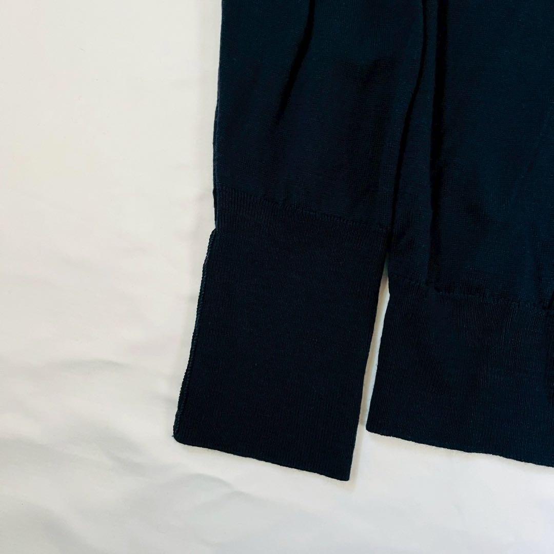 JOHN SMEDLEY ジョンスメドレー ウール ニットポロシャツ 長袖