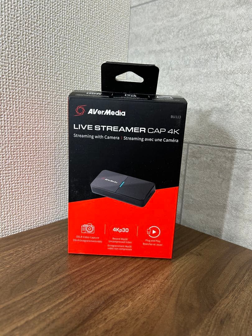 ビデオキャプチャー・キャプチャーボード AVerMedia LIVE STREAMER CAP 4K