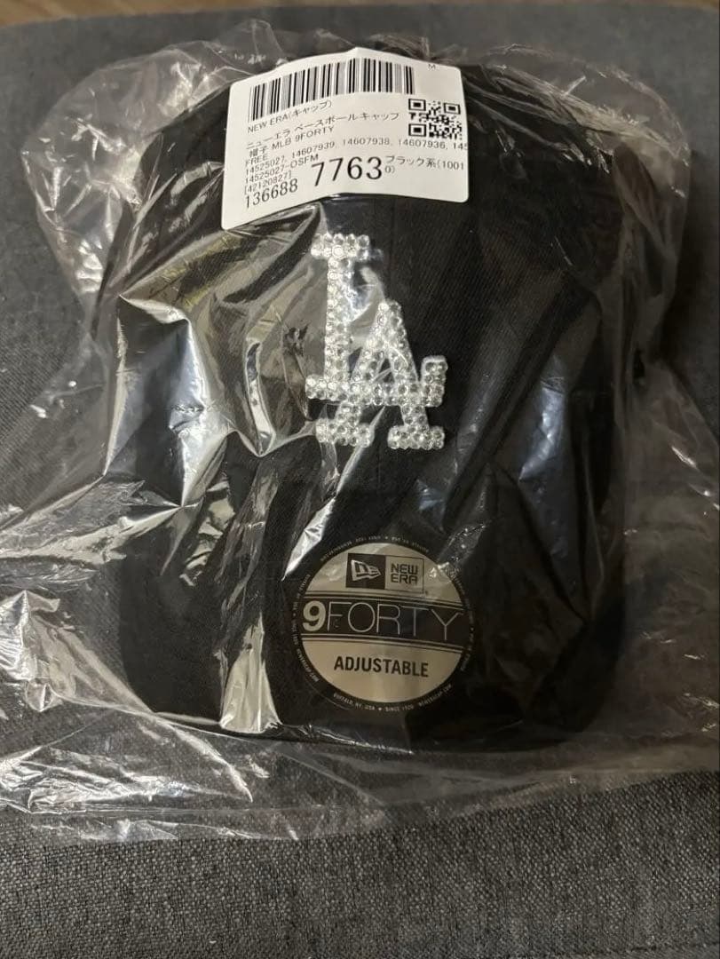 ニューエラ キラキラキャップ 黒