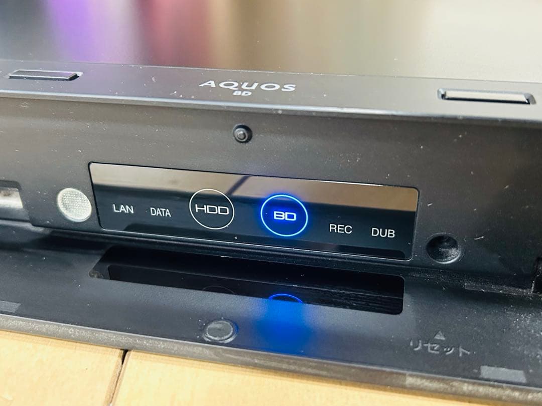 2020年製　SHARP シャープ　2B-C10CW1 ブルーレイレコーダー