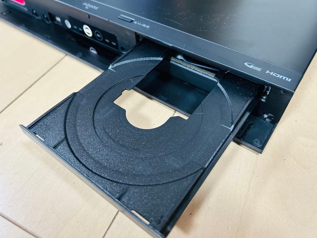 2020年製　SHARP シャープ　2B-C10CW1 ブルーレイレコーダー