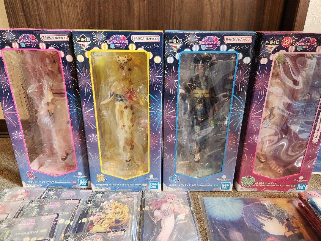 一番くじ ぼっち・ざ・ろっく！VOLUME 4 フィギュア　4体　おまけ多数