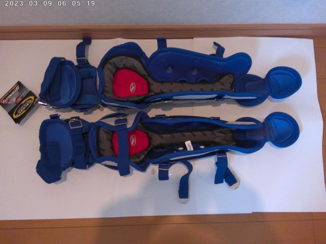 EASTON キャッチャー用のレガース　プロテクター　マスク