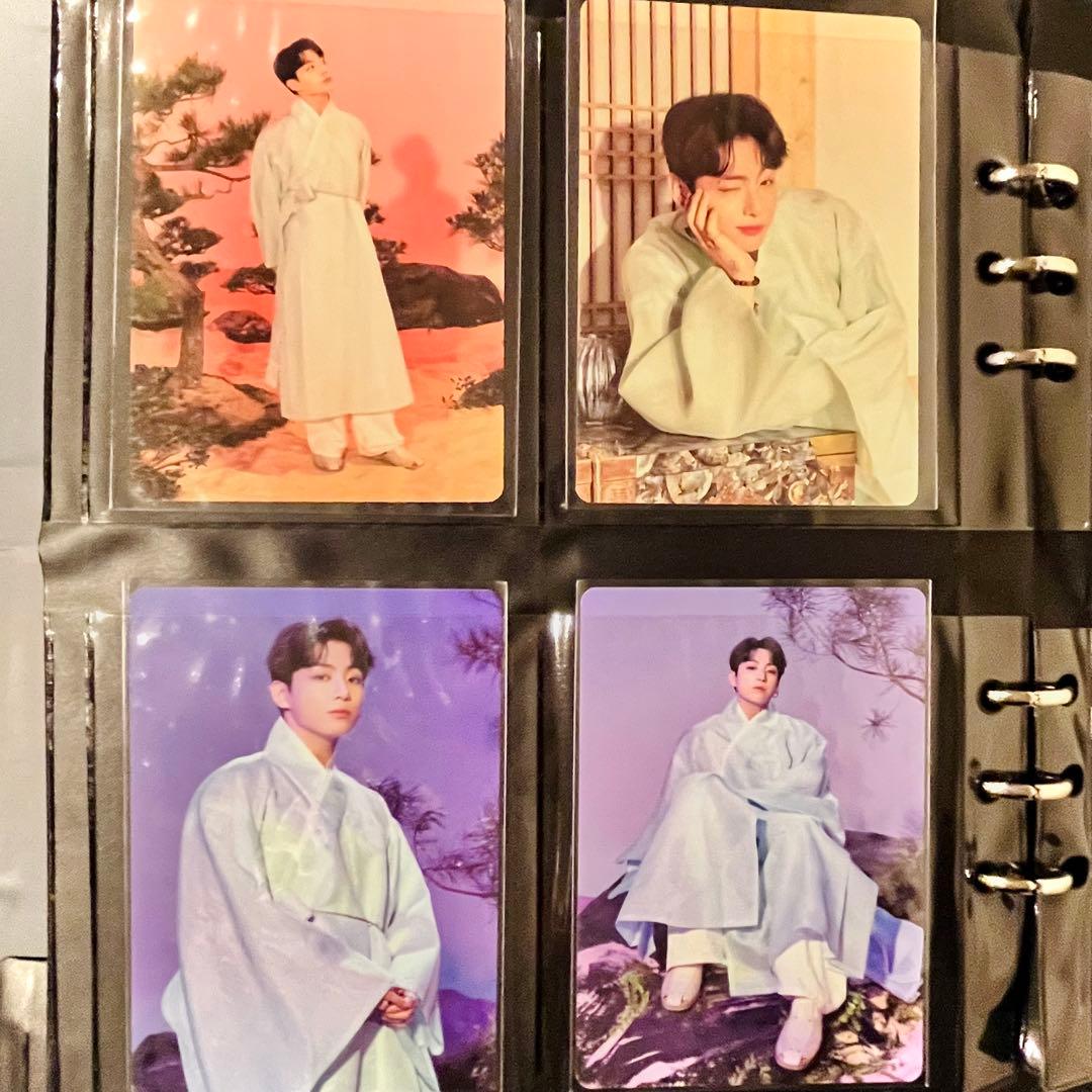 BTS ダルマジュン2021 ミニフォトフルコンプ バインダー付き+リングトレカ