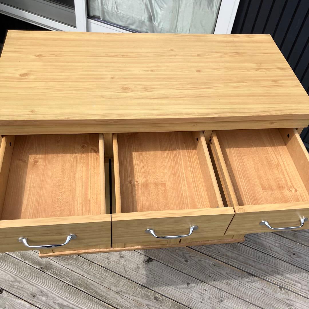 北欧レトロ モザイクガラス扉 木製サイドボード 飾り棚 食器棚 カップボード