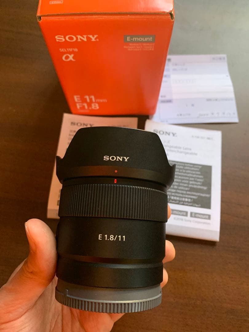 SONY E 11mm F1.8（SEL11F18）