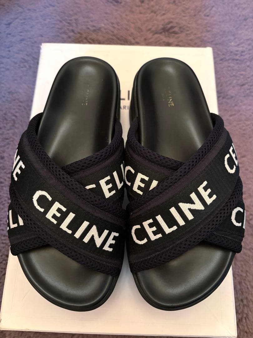 CELINE 厚底サンダル 24cm/38