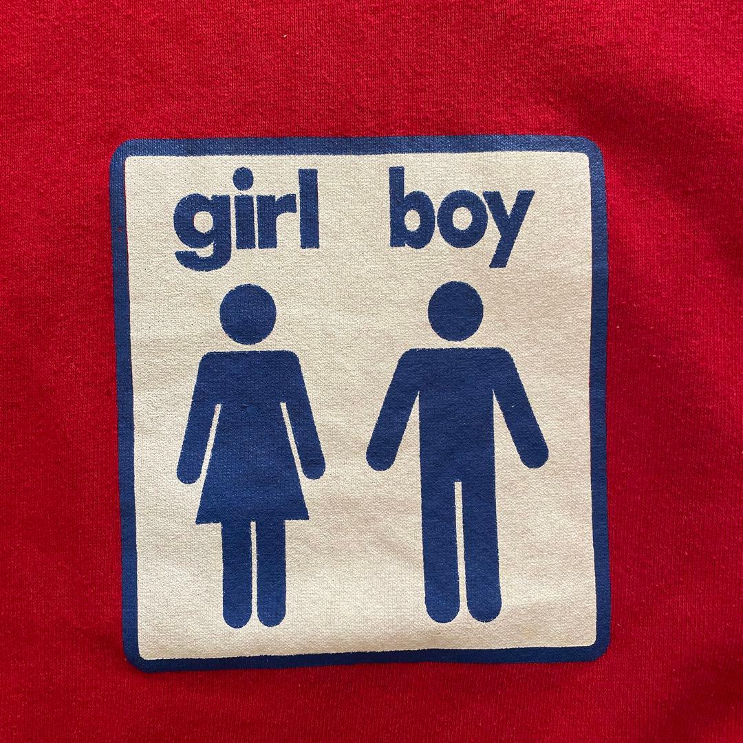 90s Girl Boy Skateboards USA製 ゴールデンサイズ