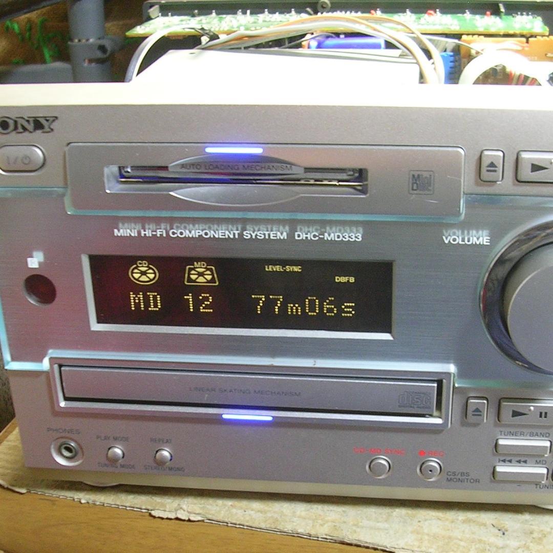 ＜拘りの1台＞SONY HCD-MD333 ミニコンポ+リモコン付