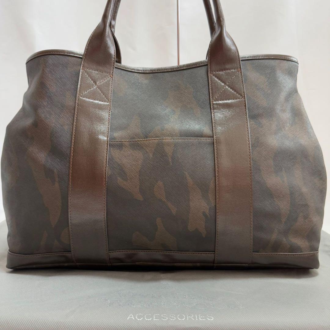 【極美品】ヴィヴィアンウエストウッド ビジネスバッグ レザー オーブ カモフラ