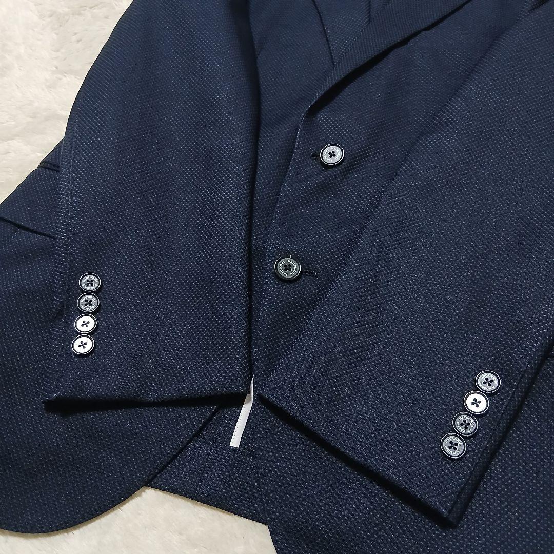 極美品 MACKINTOSH PHILOSOPHY トロッタージャケット 紺ブレ