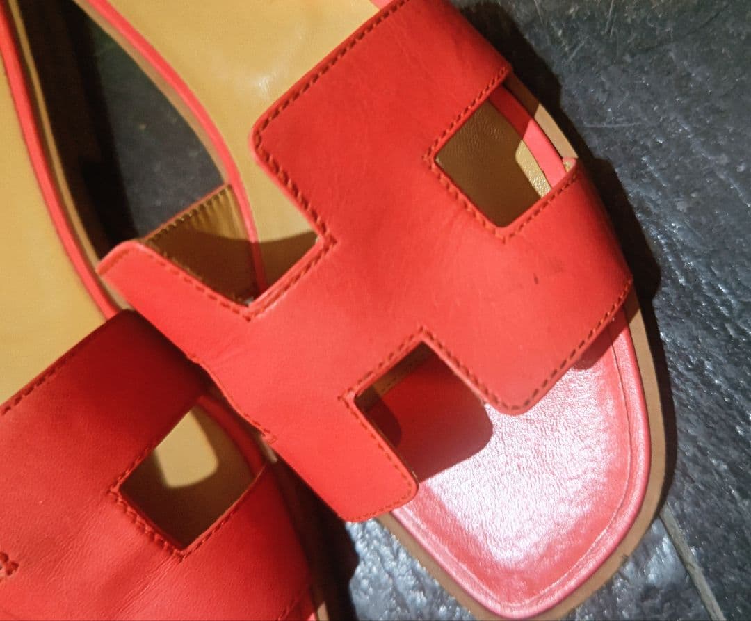 緊急値下げ！エルメス　美品　オラン　37　お箱入