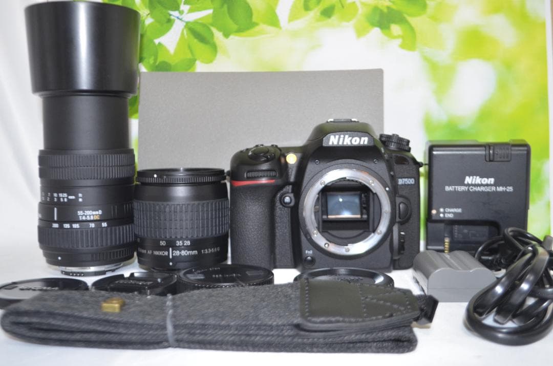 滅多にないシャッター数4600回以下 Nikon D7500☆Wi-Fi搭載