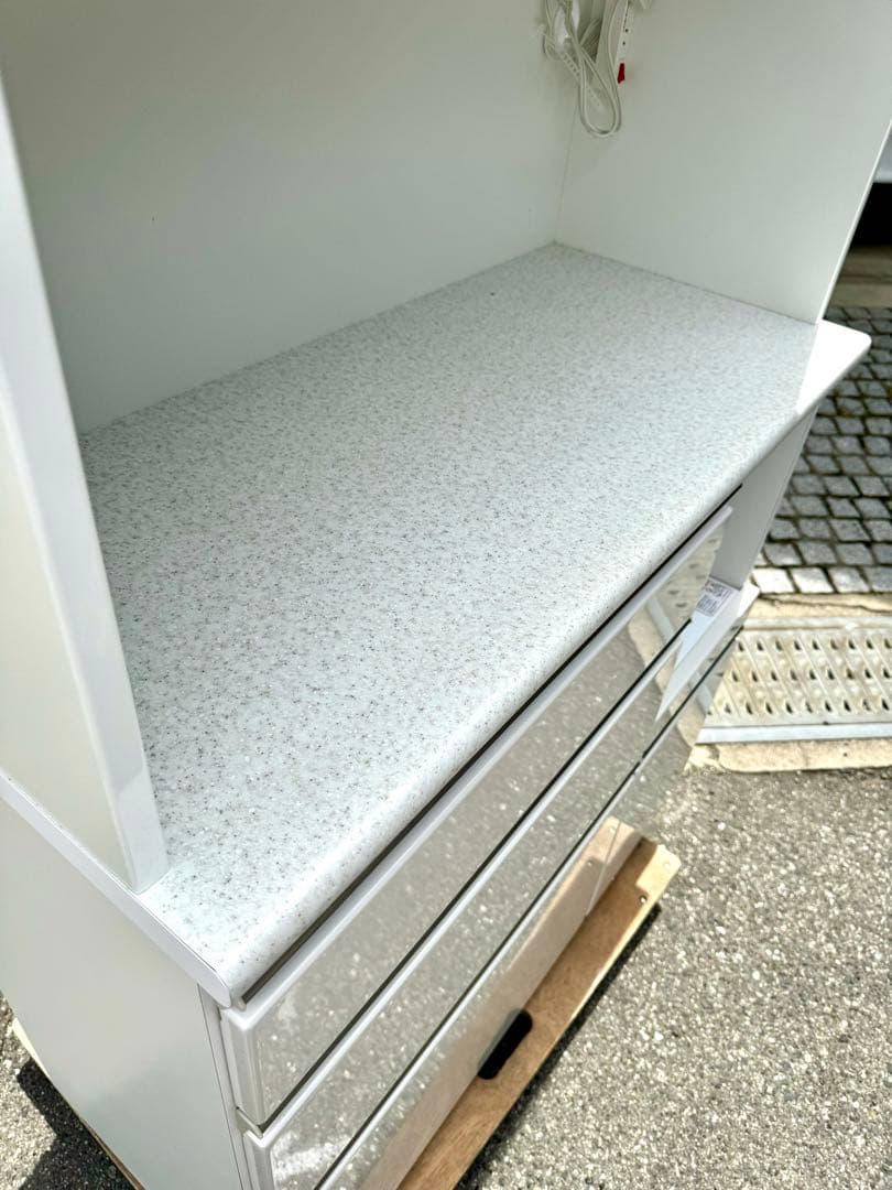 超美品 ニトリ食器棚アルミナ2／早い者勝ち！