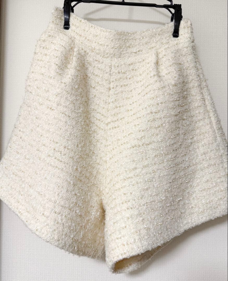 U-big 【REIMI collaboration】ツイードショートパンツ