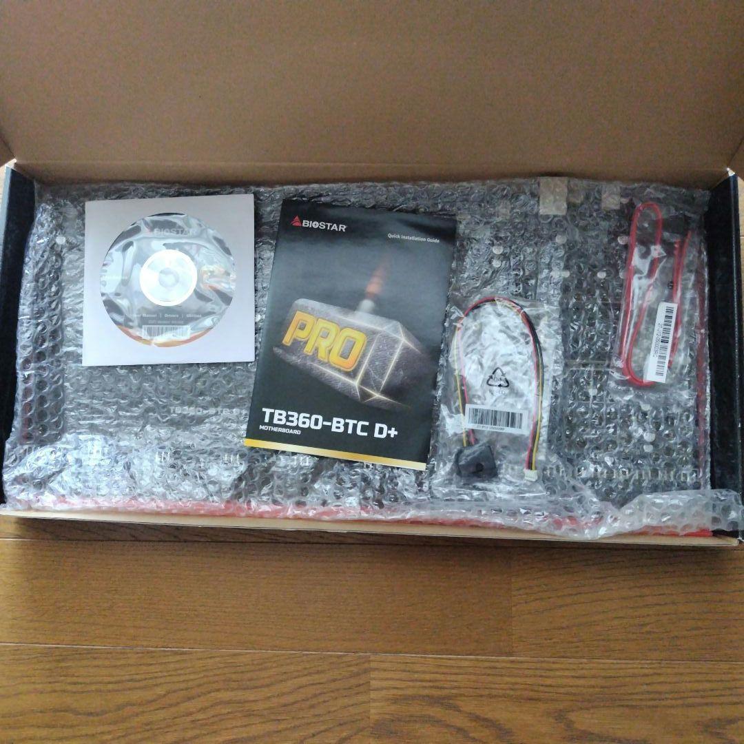 PCパーツ TB360-BTC D+とDDR4-2666 16Gのセット