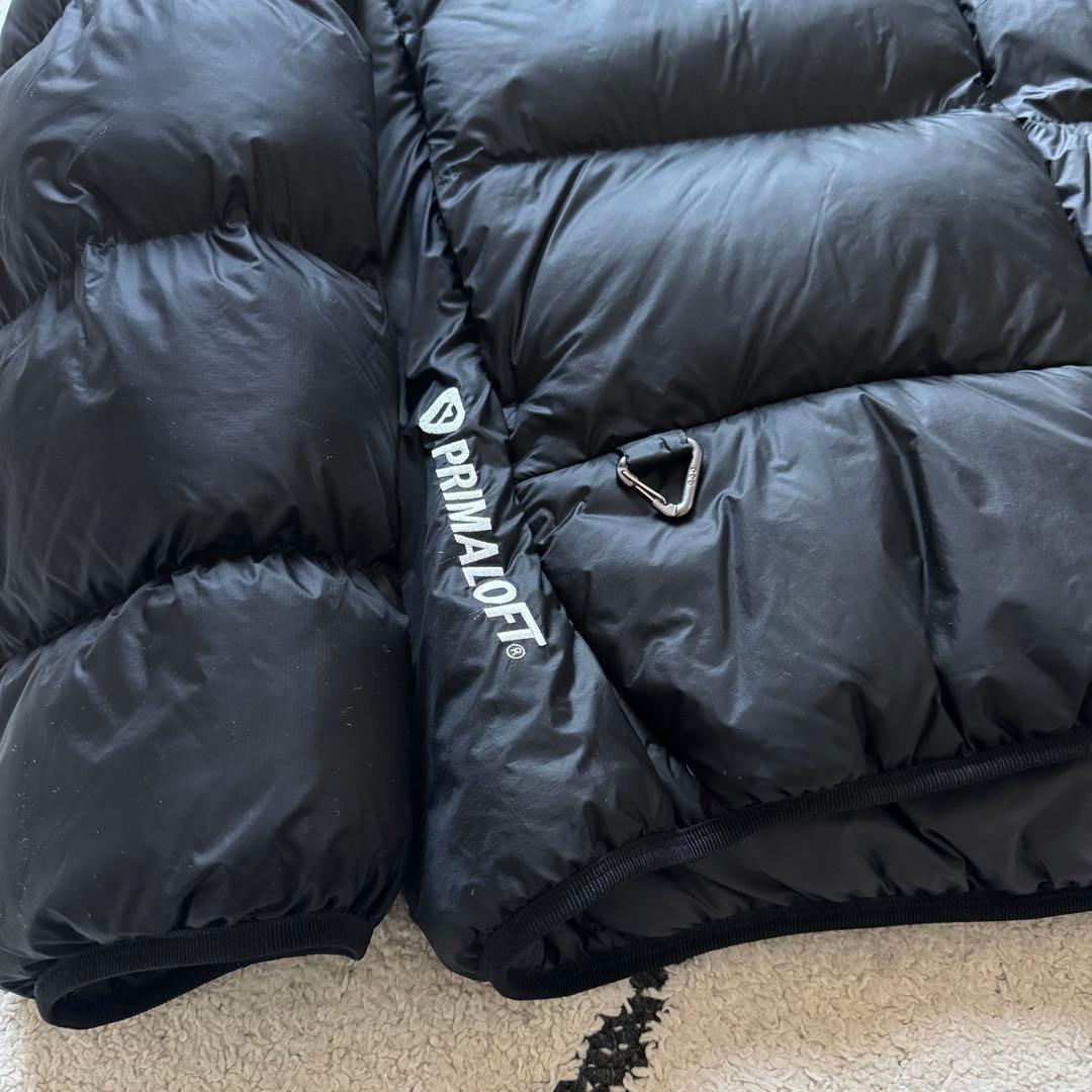 XXL NIKE ACGプリマロフトジャケット　ダウン　フード　ブラック　計量