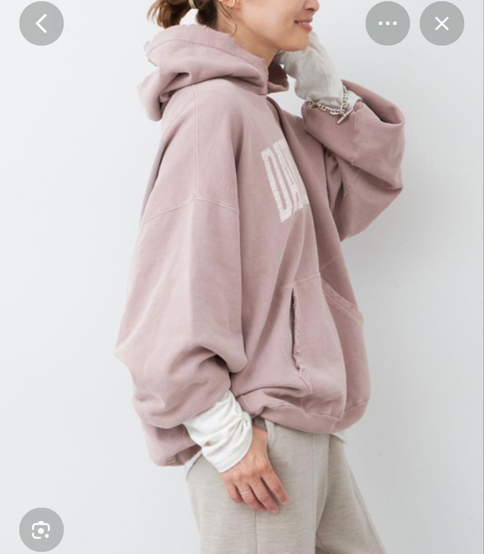 ドゥーズィエムクラス ロゴパーカー