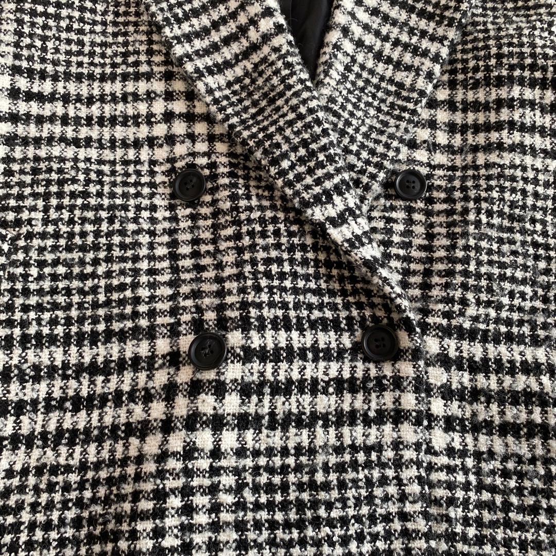 Mila Owen ワイドシルエットダブルブレストコート