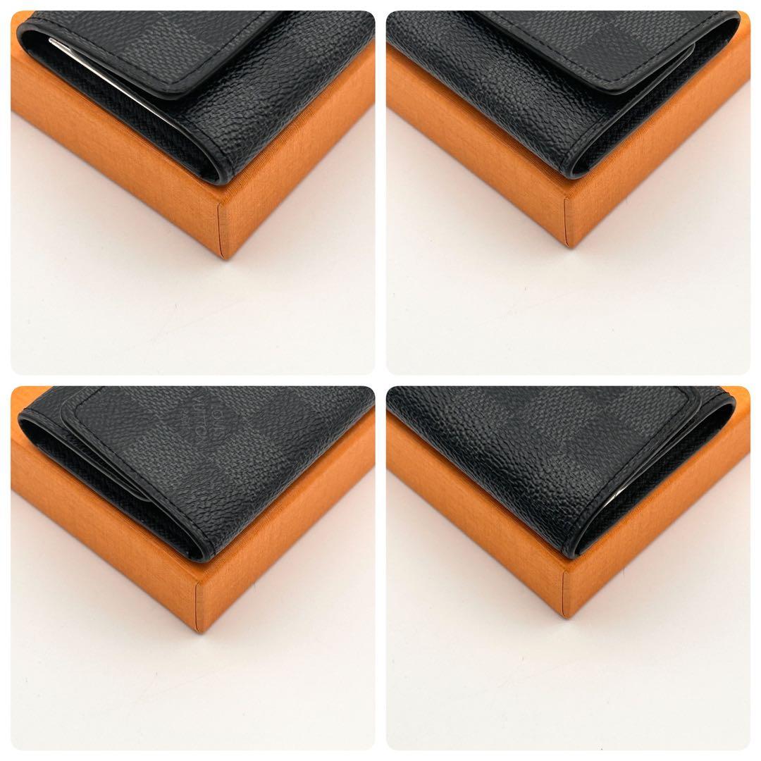 【IC搭載】ルイヴィトン 6連キーケース ダミエ グラフィット ✨極美品✨