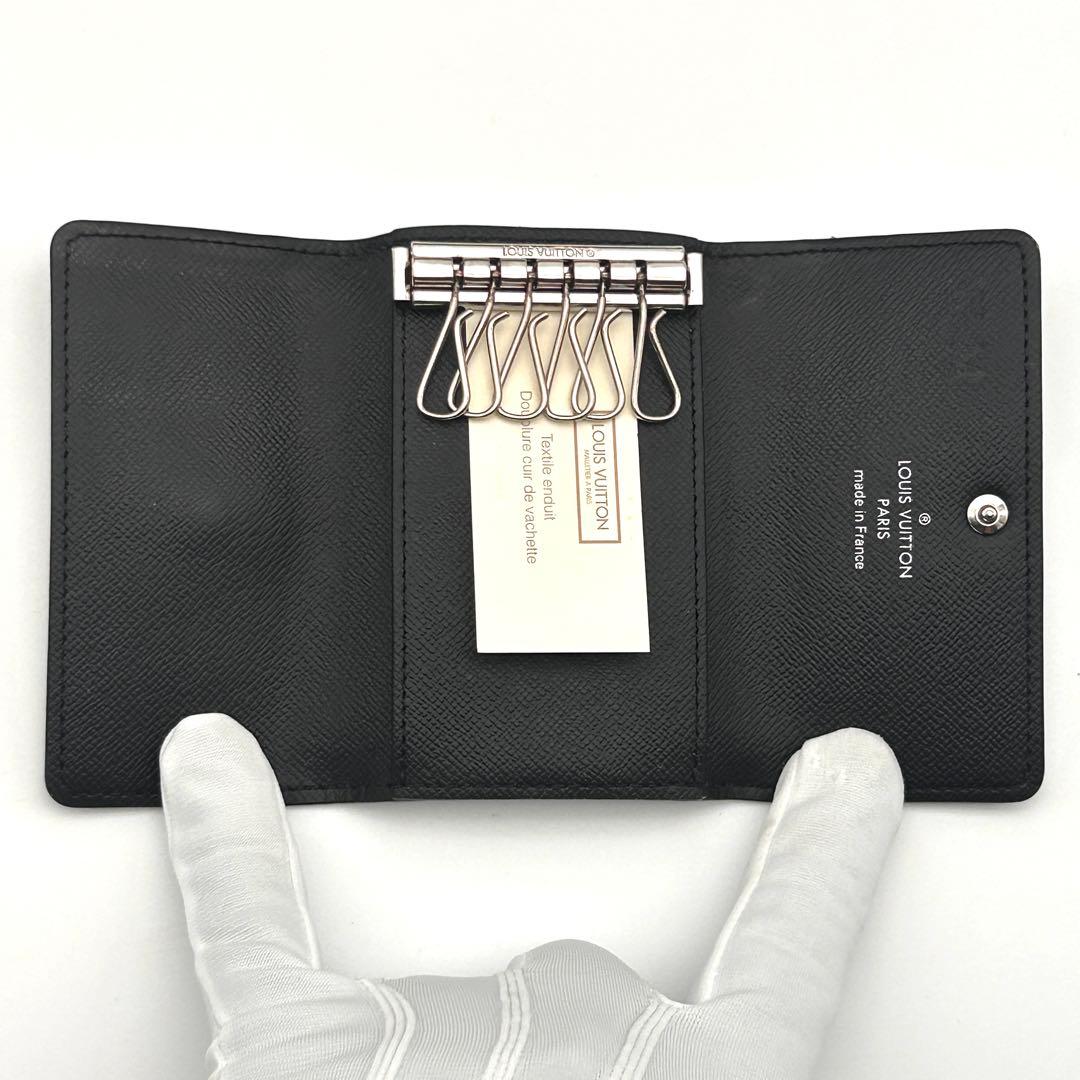 【IC搭載】ルイヴィトン 6連キーケース ダミエ グラフィット ✨極美品✨