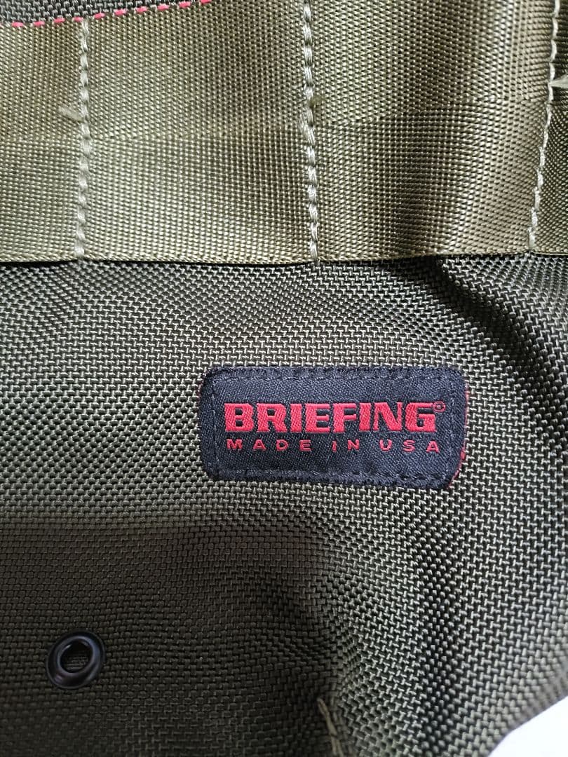 美品　BRIEFING　デイトリッパー　廃盤色　レンジャーグリーン