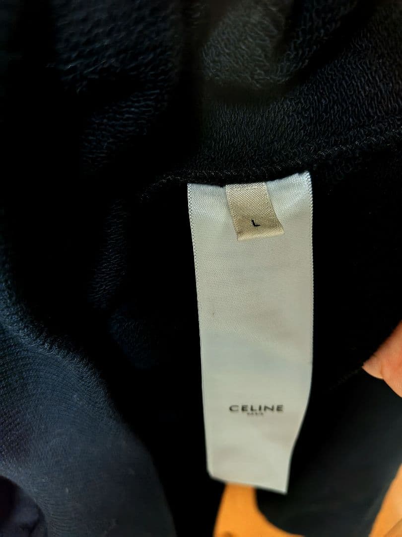 セリーヌ　パーカー　メンズ　レディース　レシートあり　エディスリマン