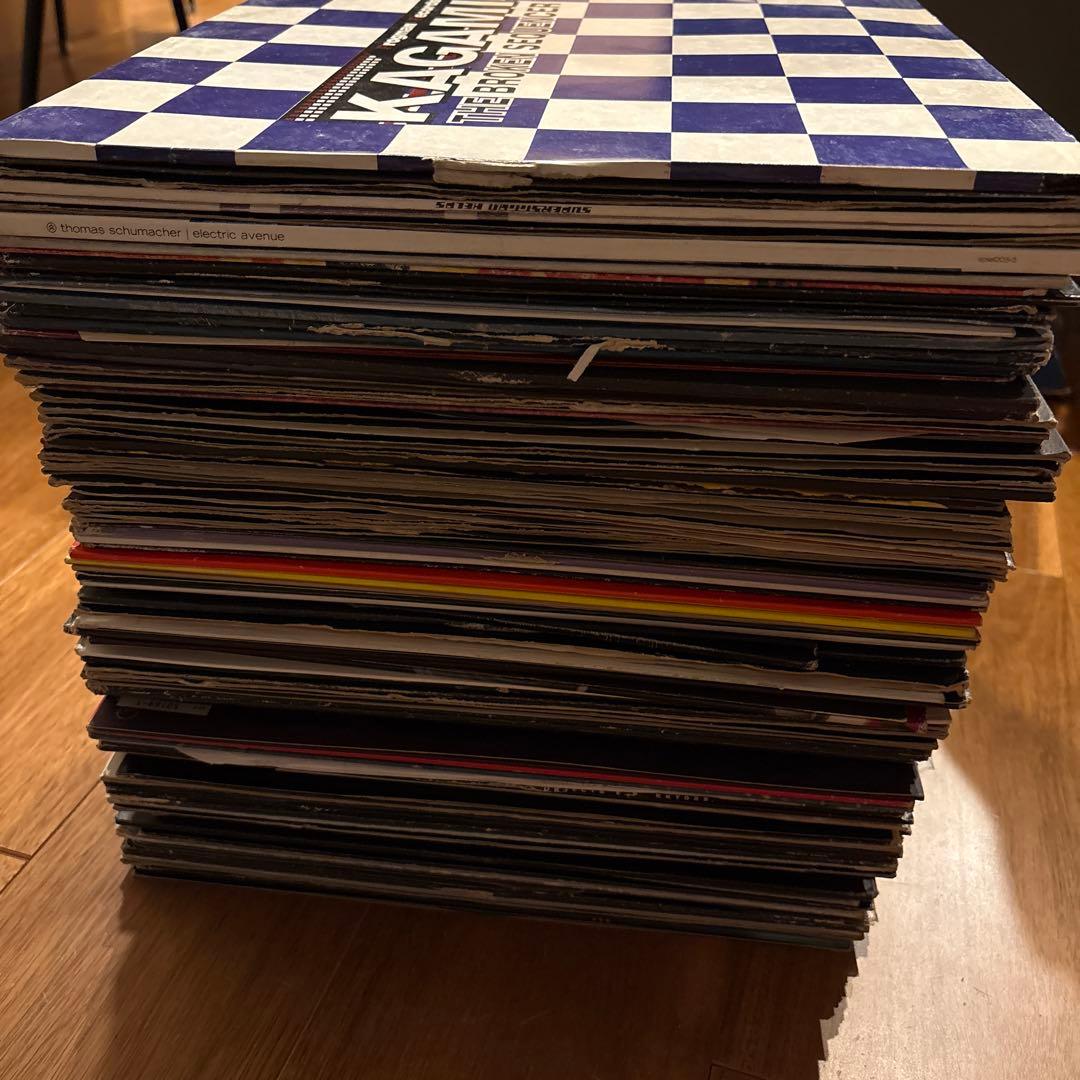 2000年前後 テクノ レコード100枚ちょっと