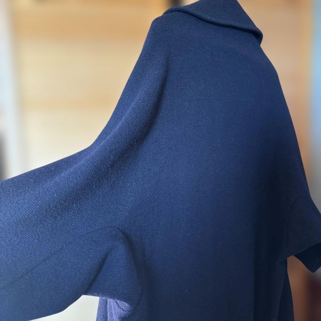 Y's ウールコート ネイビー