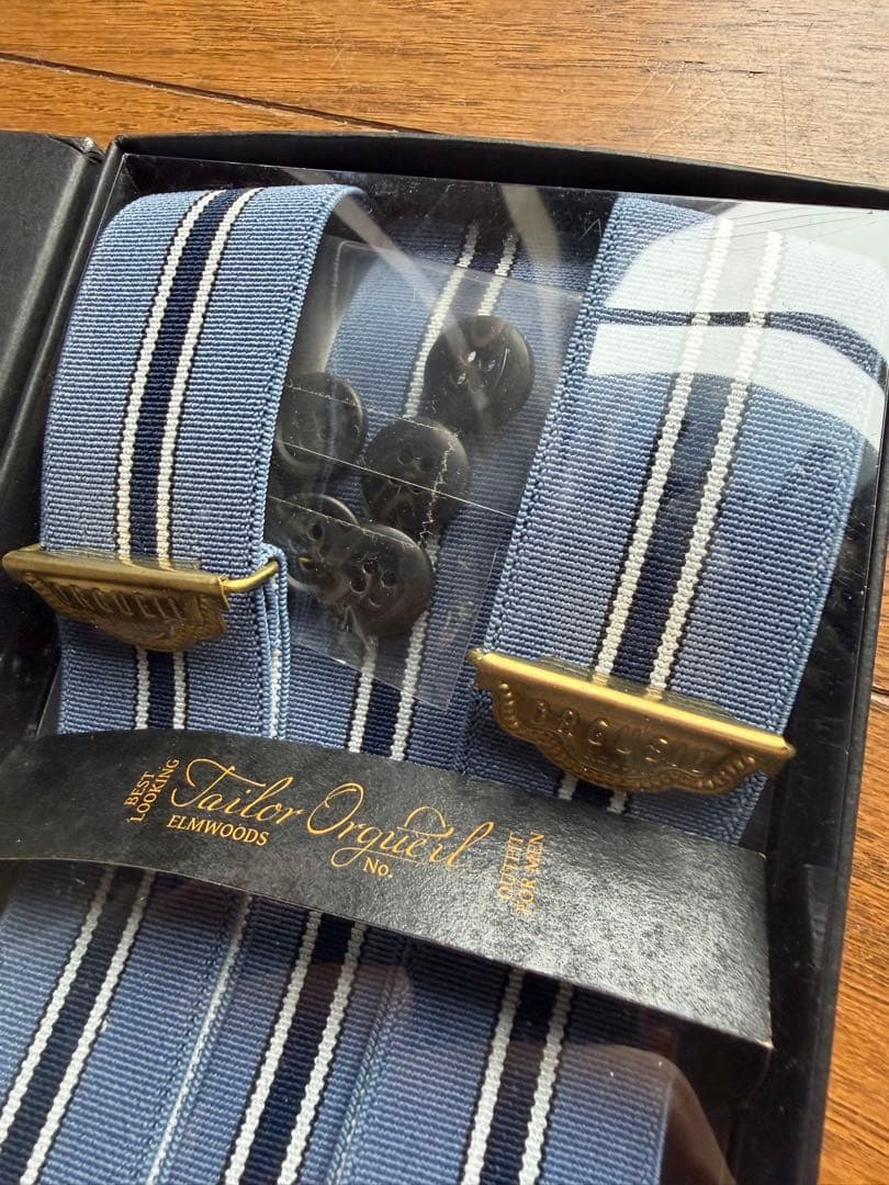 オルゲイユ ORGUEIL Y字型サスペンダー ラビットイヤー 2way