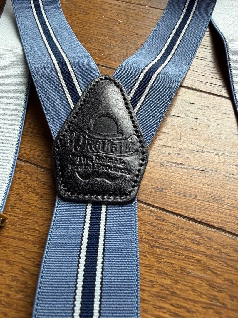 オルゲイユ ORGUEIL Y字型サスペンダー ラビットイヤー 2way