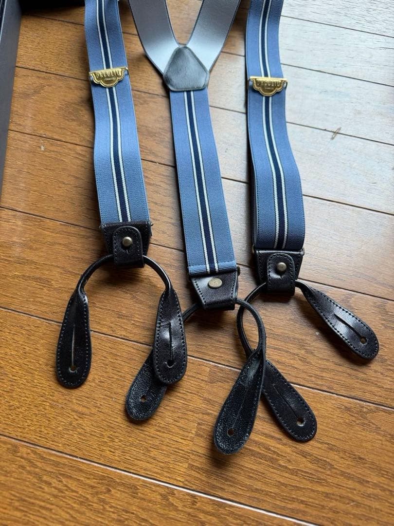 オルゲイユ ORGUEIL Y字型サスペンダー ラビットイヤー 2way