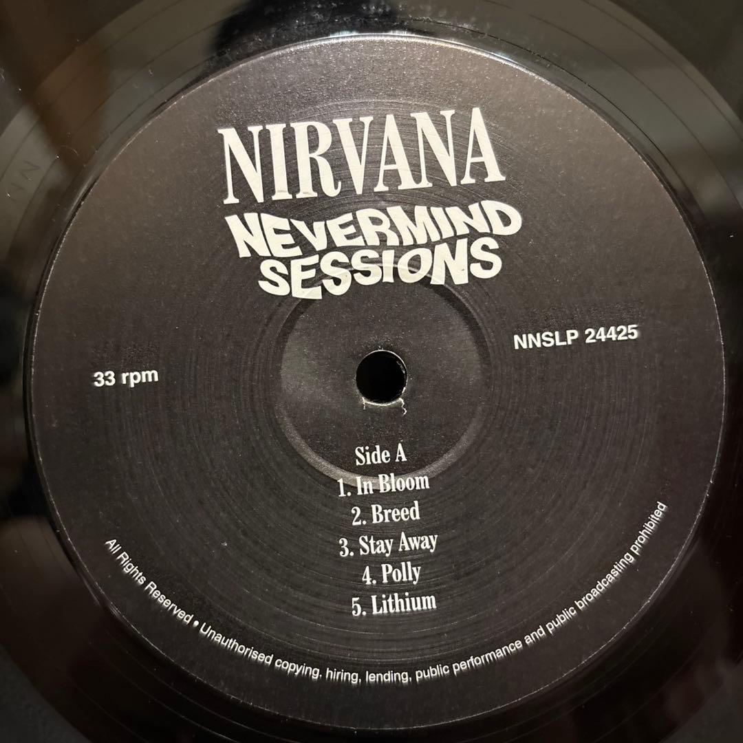 Nirvana Nevermind Sessions レコード ニルヴァーナ