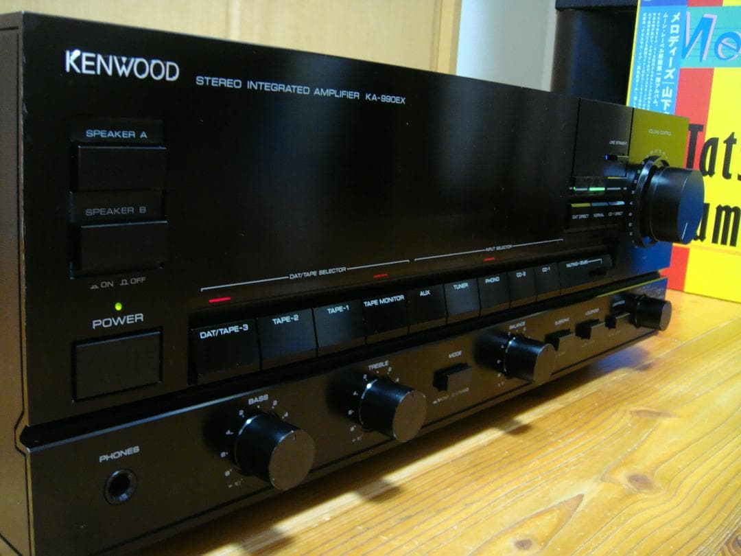 整備済 程度良 KENWOOD ケンウッド プリメインアンプ KA-990EX
