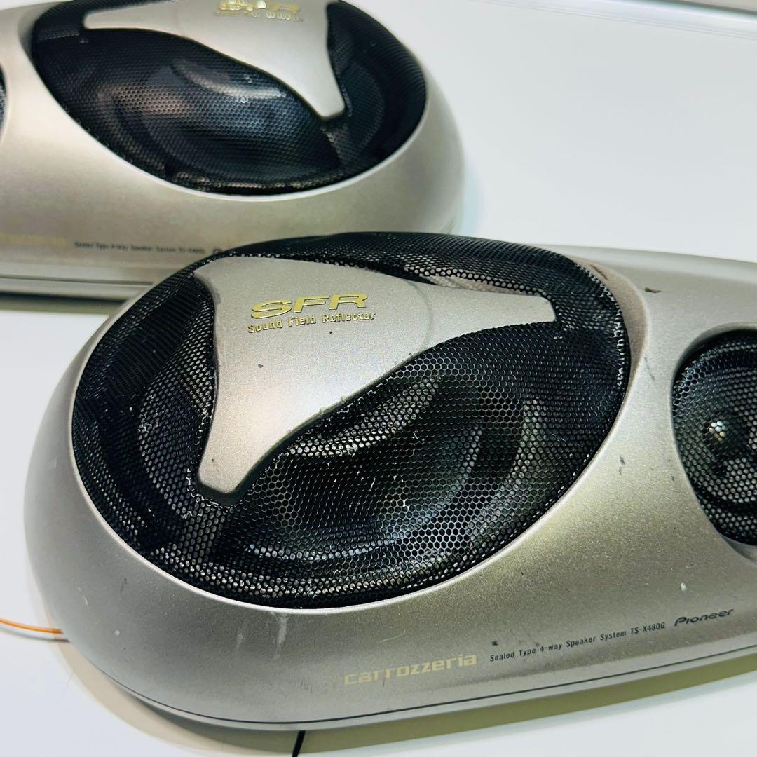 Pioneer 据置型スピーカー 2個セット TS-X480G 動作品
