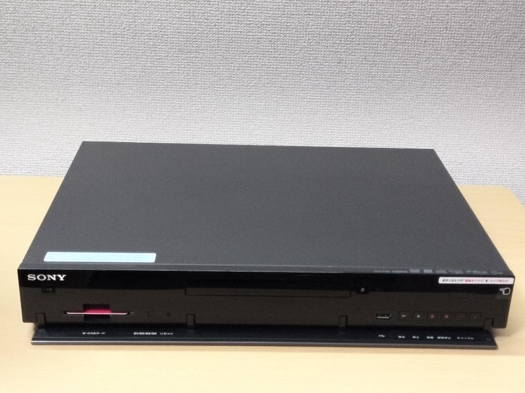 ソニー ブルーレイレコーダー 「BDZ-RX50」 動作品