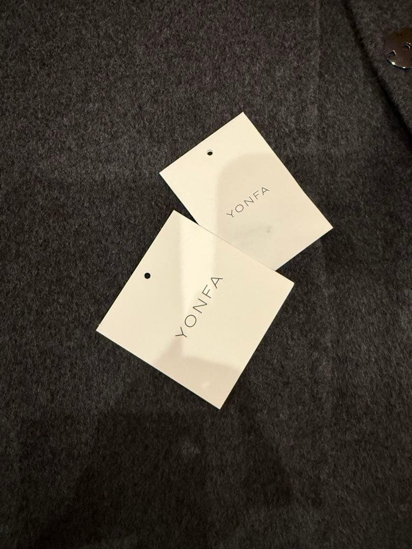 【yonfa】ウールカシミアリバージレ （ 12/3まで出品）