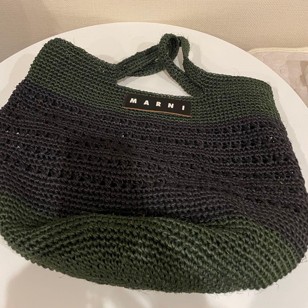 マルニマーケット　カゴバッグ