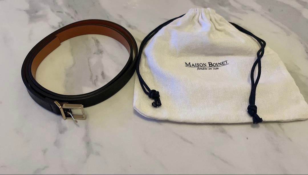 MAISON BOINET ブラックベルト