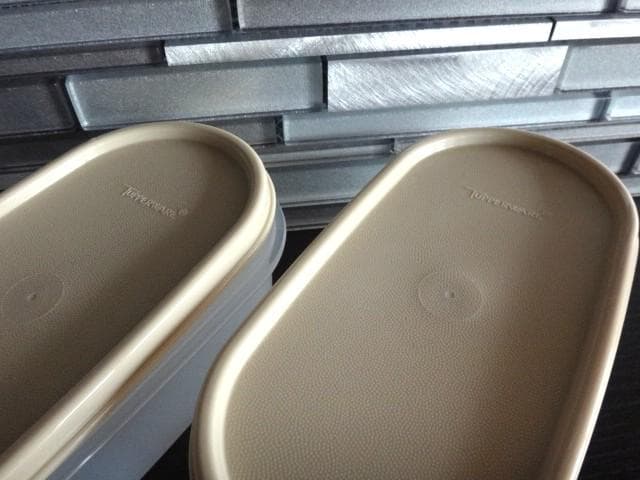 新品★タッパーウェア★5点セット★MMだ円★保存容器★オーバル★