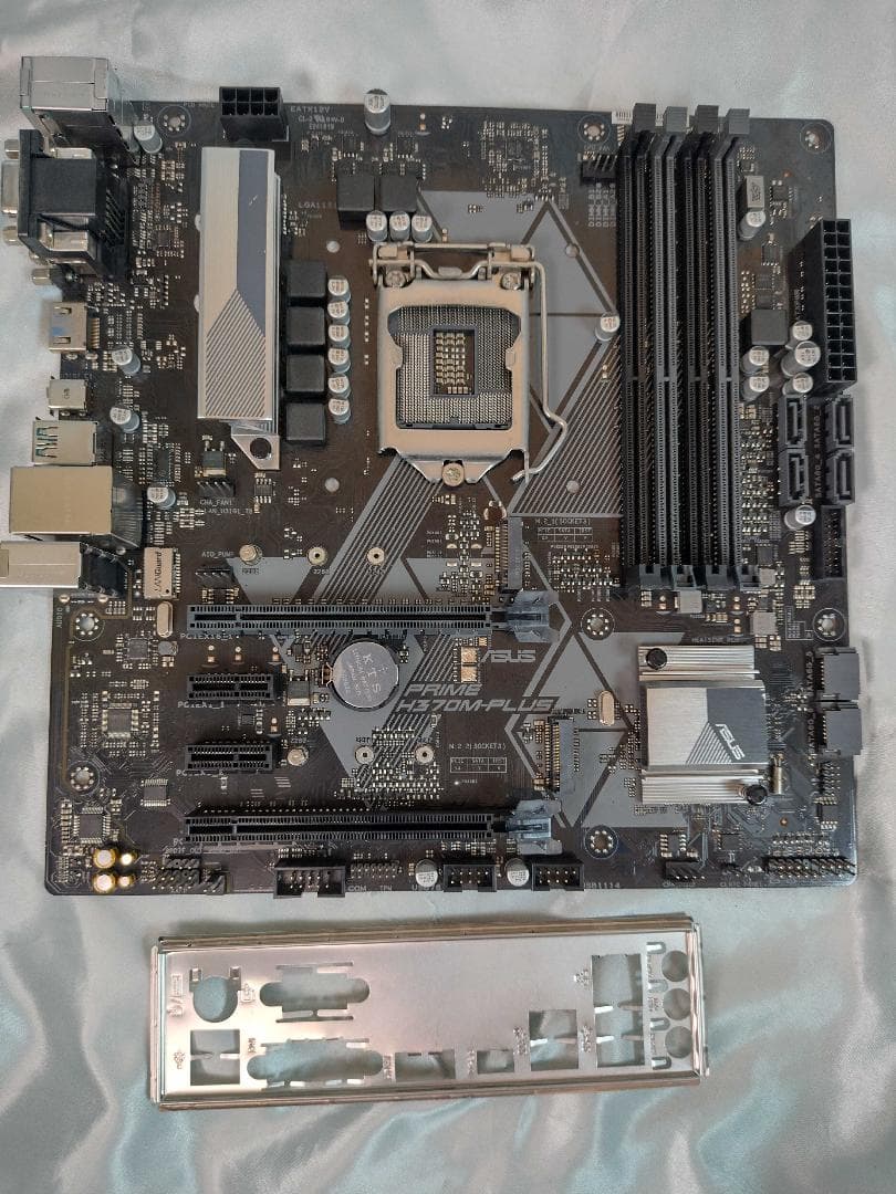 ASUS PRIME H370M-PLUS LGA1151 IOパネル付き