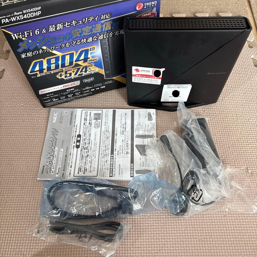 NEC Aterm PA-WX5400HP 無線LANルーター