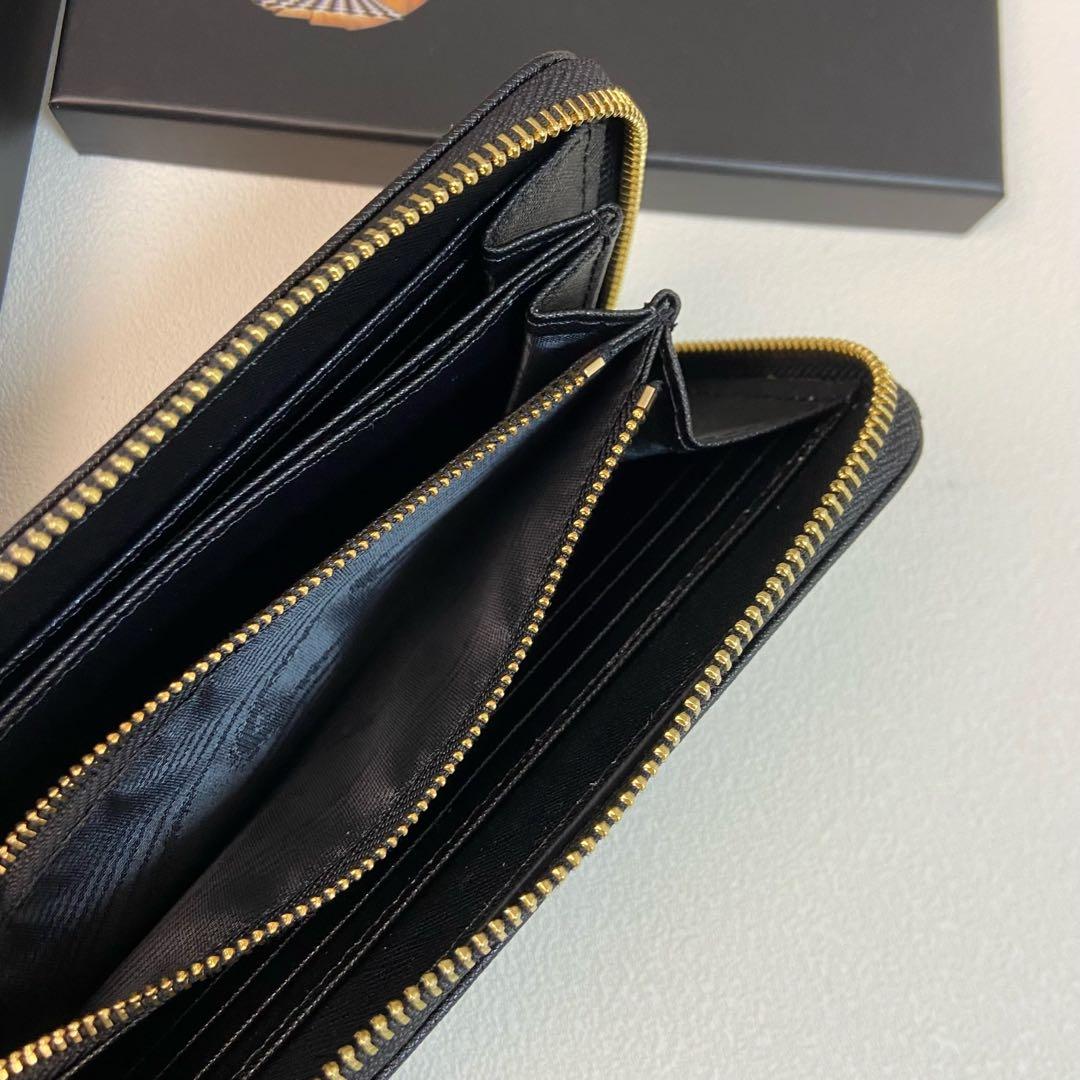 PRADASPHERE ブラック 二つ折り財布