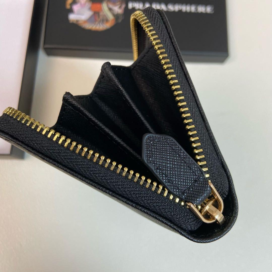 PRADASPHERE ブラック 二つ折り財布